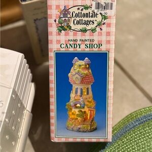 Cottontale Cottages Hand Painted Candy Shop - Pink